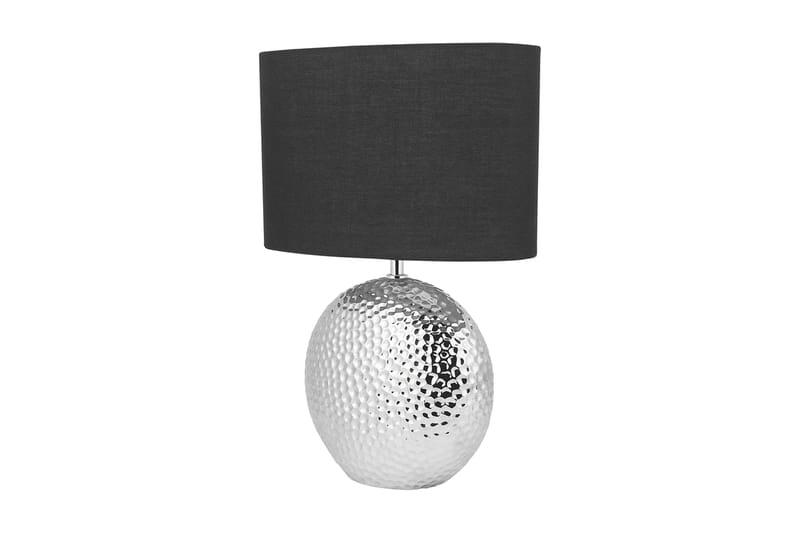 Nasva Bordlampe 35 cm - Sølv - Soveromslampe - Bordlampe