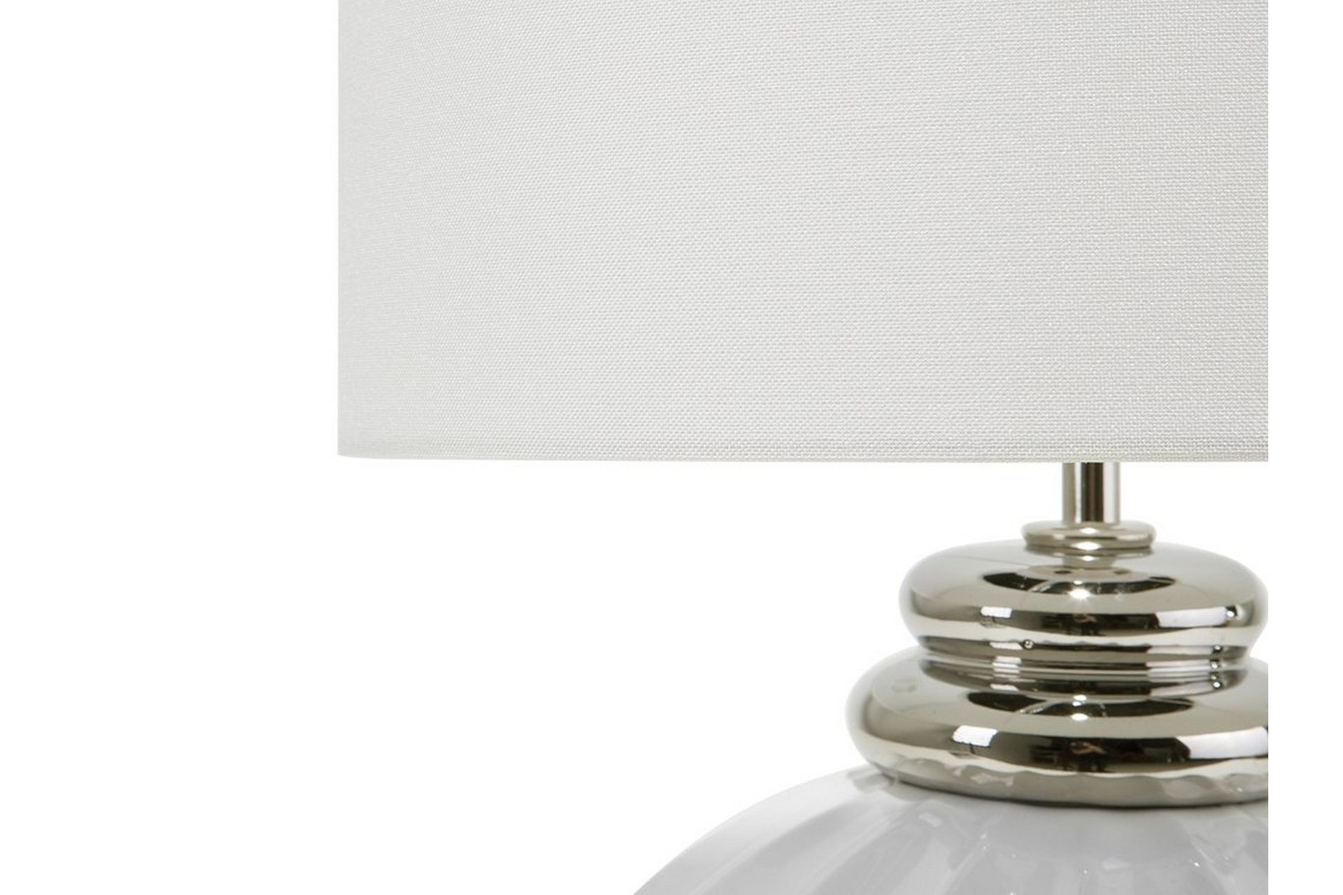 Neris Bordlampe 33 cm - Sølv - Belysning - Innendørsbelysning & Lamper - Bordlampe