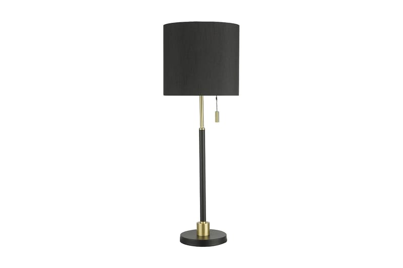 Oriva Bordlampe - Svart - Bordlampe - Stuelampe - Vinduslampe på fot - Vinduslampe - Nattlampe bord - Soveromslampe