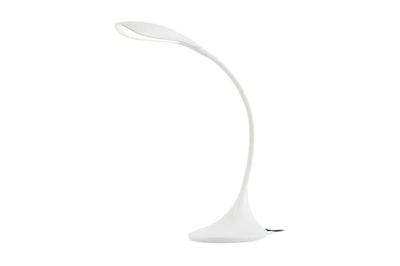 Otto LED Bordlampe - Hvit - Bordlampe - Stuelampe - Vinduslampe på fot - Vinduslampe - Nattlampe bord - Soveromslampe