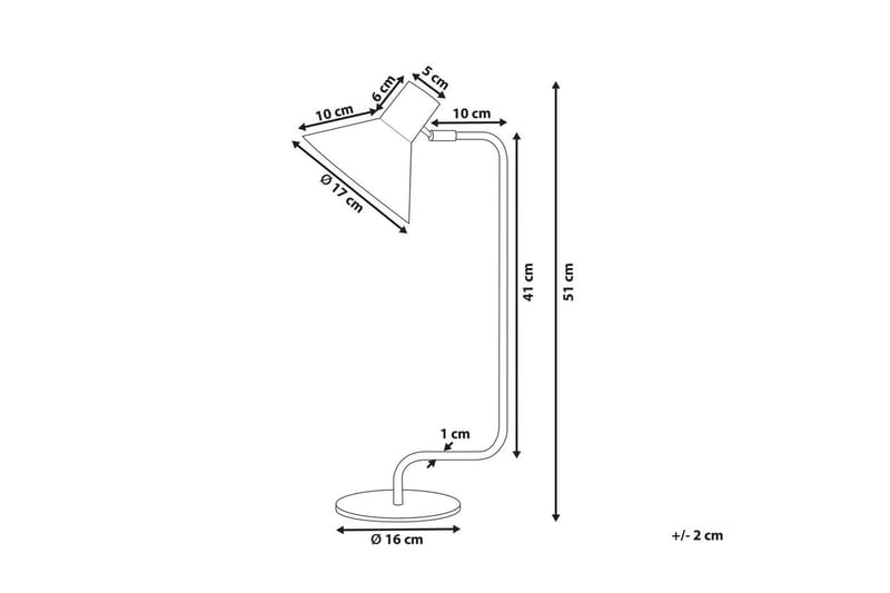 Paksli Skrivebordslampe E14 - Blå - Belysning - Innendørsbelysning & Lamper - Bordlampe - Skrivebordslampe