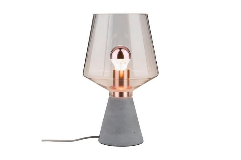 Paulmann Bordlampe 35 cm - Bordlampe - Stuelampe - Vinduslampe på fot - Vinduslampe - Nattlampe bord - Soveromslampe