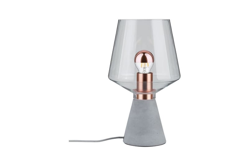 Paulmann Bordlampe 35 cm - Vinduslampe på fot - Soveromslampe - Stuelampe - Nattlampe bord - Vinduslampe - Bordlampe