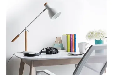 Peckos bordlampe 15 cm - Hvit - Belysning - Innendørsbelysning & Lamper - Bordlampe