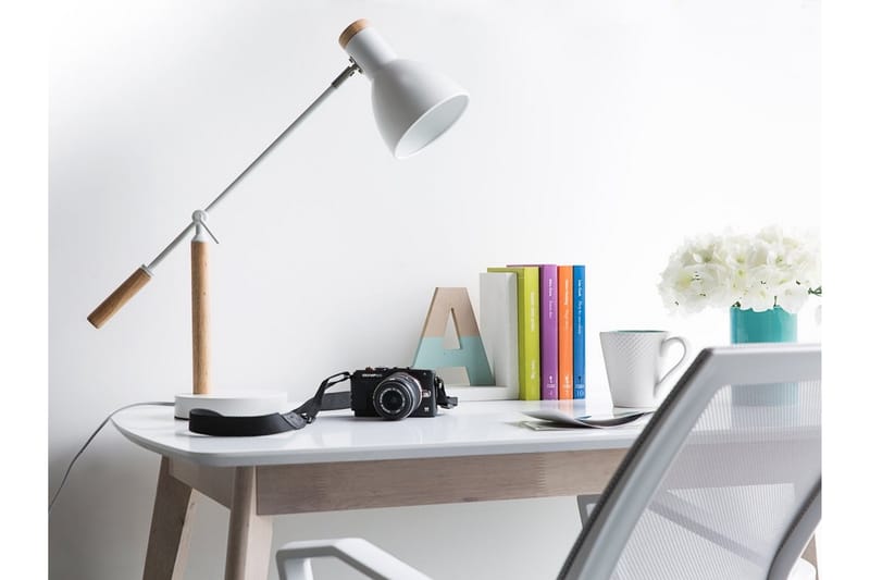Peckos bordlampe 15 cm - Hvit - Belysning - Innendørsbelysning & Lamper - Bordlampe