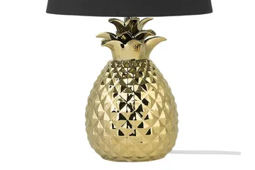 Pineapple Bordlampe 32 cm - Gull - Belysning - Innendørsbelysning & Lamper - Bordlampe
