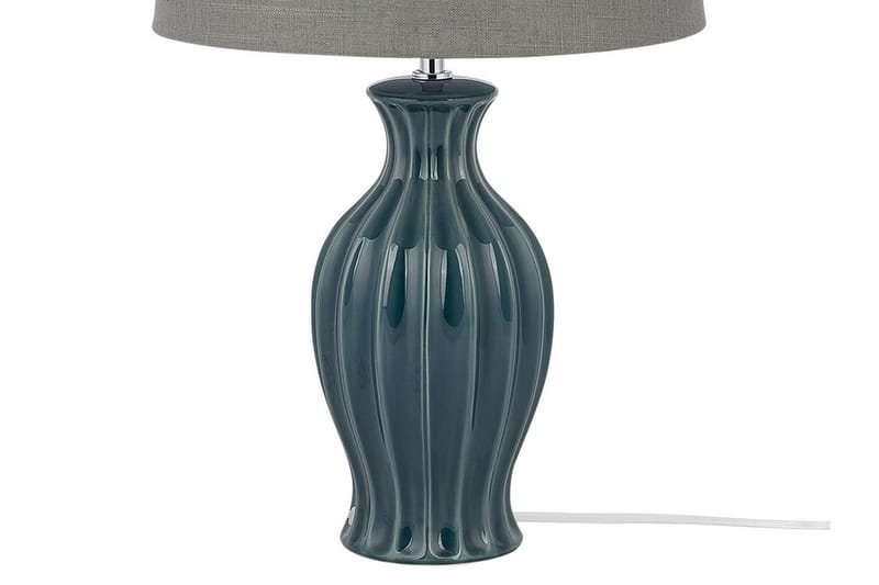 Samina Bordlampe 35 cm - Grønn - Bordlampe - Soveromslampe
