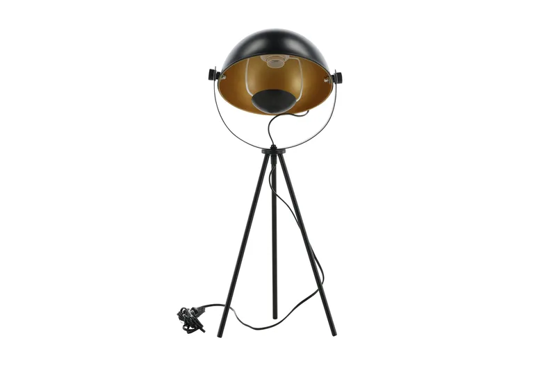 Search Bordlampe, Svart/Messing