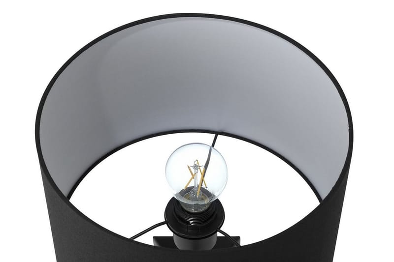 Stiletto Bordlampe 28 cm - Svart - Vinduslampe på fot - Soveromslampe - Stuelampe - Nattlampe bord - Vinduslampe - Bordlampe