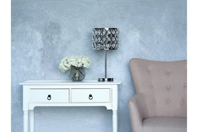 Tenna Bordlampe 25 cm - Sølv - Belysning - Innendørsbelysning & Lamper - Bordlampe
