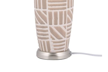 Traisen Bordlampe - Beige - Belysning - Innendørsbelysning & Lamper - Bordlampe