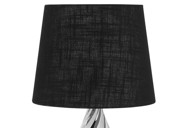 Visela Bordlampe 36 cm - Sølv - Soveromslampe - Bordlampe