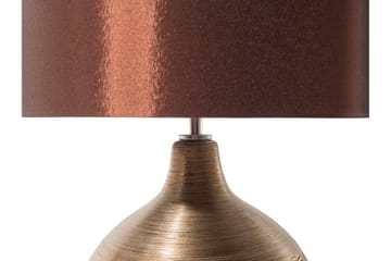 Yakima Bordlampe 28 cm - Brun - Belysning - Innendørsbelysning & Lamper - Bordlampe