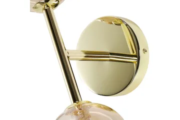 Capramis Vegglampe G9 - Gull - Belysning - Innendørsbelysning & Lamper - Nattlampe - Nattlampe vegg