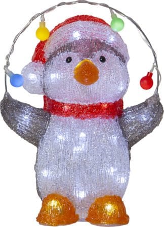 Crystalo dekorasjonsfigur 22 cm, flerfarget