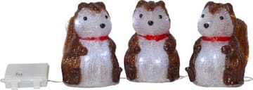 Crystalo dekorasjonsfigur - brun - Belysning - Innendørsbelysning & Lamper - Dekorasjonsbelysning