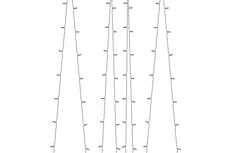 Soldrevne lysslynger 5stk 5x200 LED innendørs utendørs - Øvrig julebelysning - Lysslynge