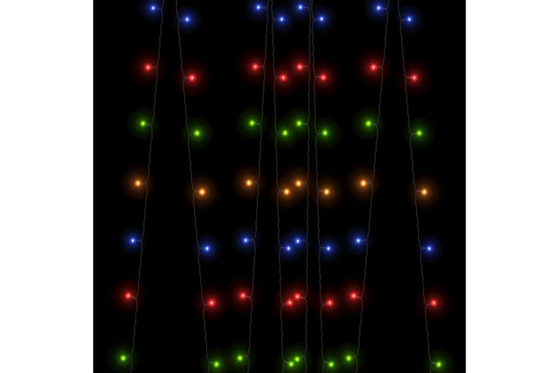 Soldrevne lysslynger 5stk LED fargerik innendørs utendørs - grønn - Øvrig julebelysning - Lysslynge