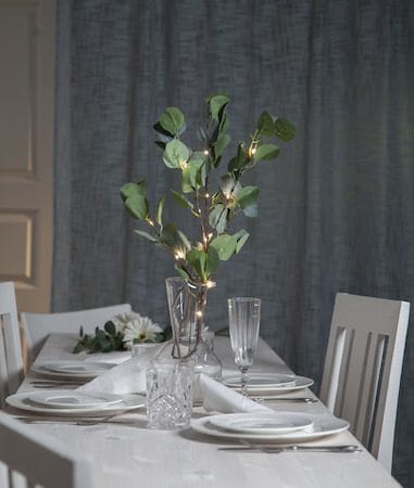 Eucalyptus dekorasjonskvist 30 cm - grønn - Belysning - Innendørsbelysning & Lamper - Dekorasjonsbelysning