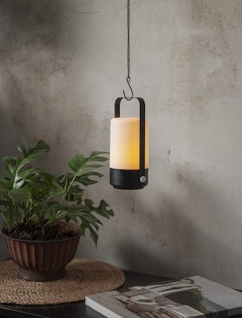 Flame Lantern lykt 10 cm - svart - Belysning - Innendørsbelysning & Lamper - Dekorasjonsbelysning