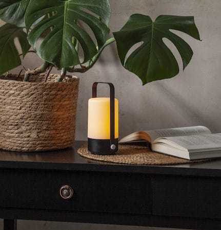 Flame Lantern lykt 10 cm - svart - Belysning - Innendørsbelysning & Lamper - Dekorasjonsbelysning