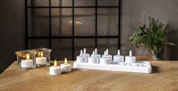 Flamme Charge LED-telys 12-pakning - hvit - Belysning - Innendørsbelysning & Lamper - Dekorasjonsbelysning