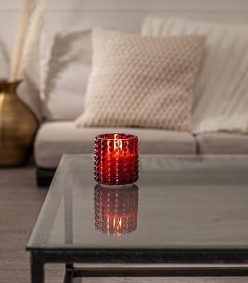 Flamme Dotty LED-lys 9 cm - rød - Belysning - Innendørsbelysning & Lamper - Dekorasjonsbelysning