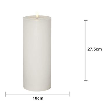 Flamme Flow Big LED-kubbelys 27,5 cm - hvit - Belysning - Innendørsbelysning & Lamper - Dekorasjonsbelysning