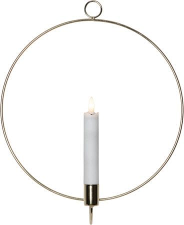Flamme Ring innendørsdekorasjon 28 cm - messing - Belysning - Innendørsbelysning & Lamper - Dekorasjonsbelysning