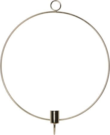 Flamme Ring innendørsdekorasjon 28 cm - messing - Belysning - Innendørsbelysning & Lamper - Dekorasjonsbelysning
