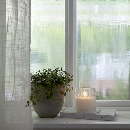 Flamme Romb LED-lys 8,5 cm - transparent - Belysning - Innendørsbelysning & Lamper - Dekorasjonsbelysning
