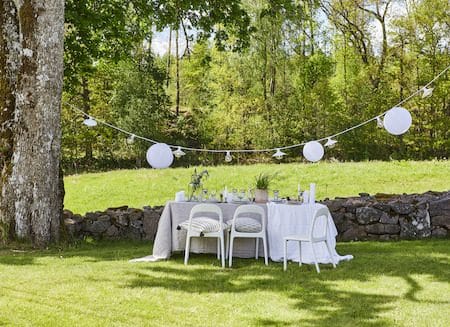 Flamme Rustic LED antikklys 2-pakning 15 cm - hvit - Belysning - Innendørsbelysning & Lamper - Dekorasjonsbelysning