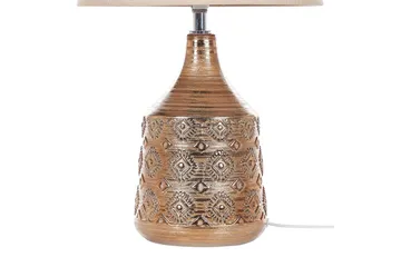 Galatea Bordlampe 47 cm E14 - Bronse/Beige - Belysning - Innendørsbelysning & Lamper - Bordlampe