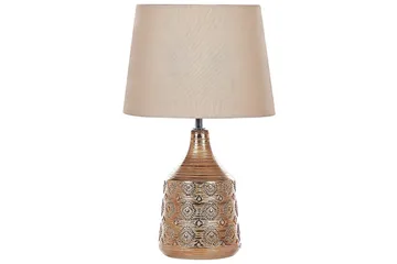 Galatea Bordlampe 47 cm E14 - Bronse/Beige - Belysning - Innendørsbelysning & Lamper - Bordlampe