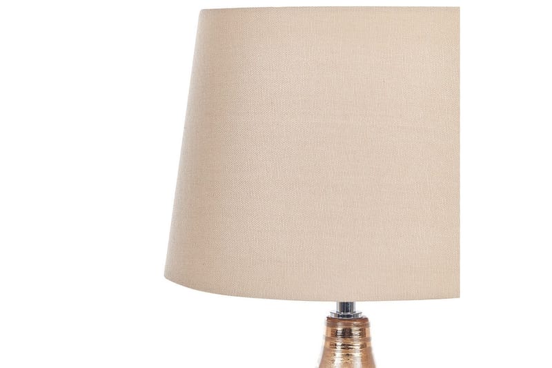 Galatea Bordlampe 47 cm E14 - Bronse/Beige - Belysning - Innendørsbelysning & Lamper - Vinduslampe - Vinduslampe på fot