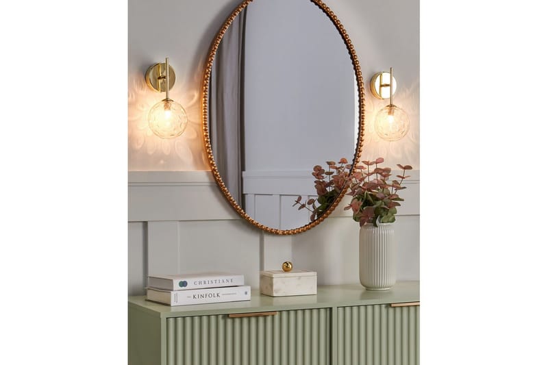Gavdos Vegglampe 2 stk G9 - Gull - Belysning - Innendørsbelysning & Lamper - Nattlampe - Nattlampe vegg