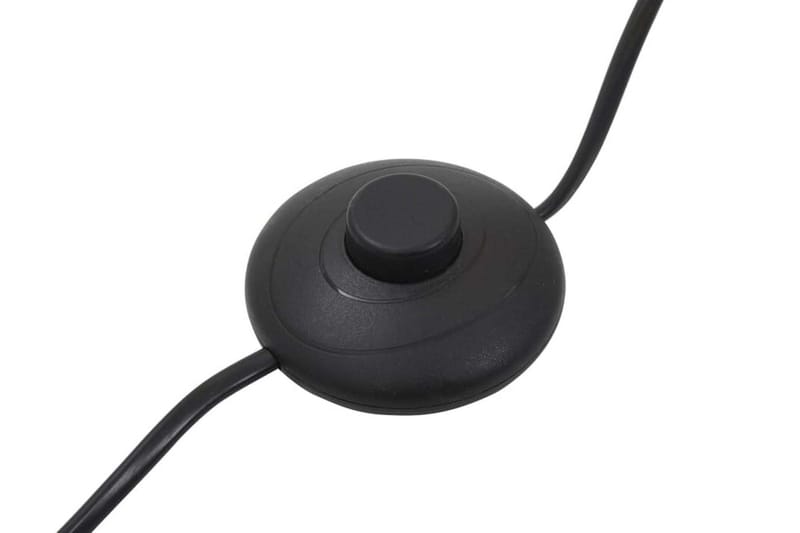2 stand fikantet lampe - krem - Krem/Børstet Aluminium - Belysning - Innendørsbelysning & Lamper - Gulvlampe