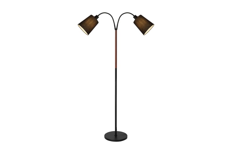 Aneta Ljusdal Gulvlampe 140 cm - Aneta Lighting - Soveromslampe - Stuelampe - Toarmet gulvlampe - Gulvlampe