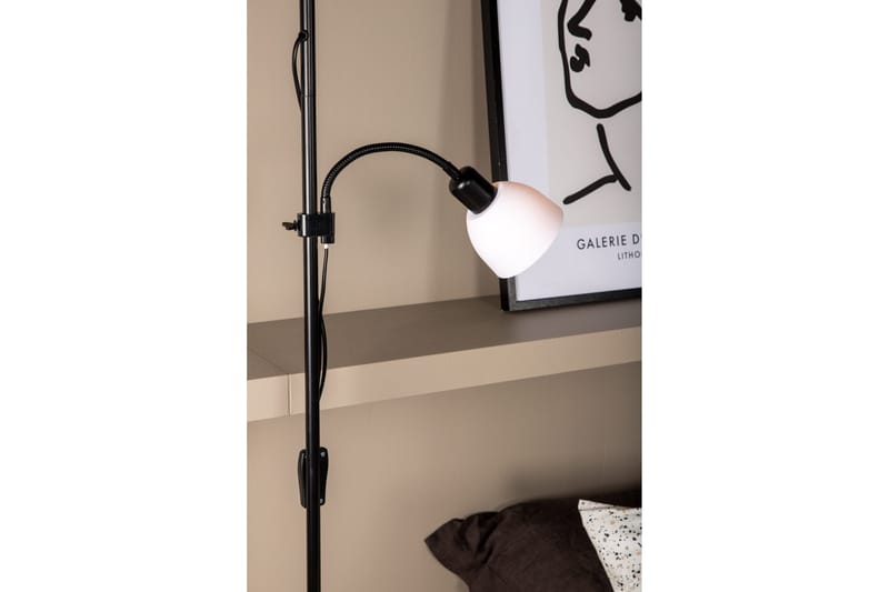 Bagasi - Gulvlampe - Svart/Hvit - Belysning - Innendørsbelysning & Lamper - Gulvlampe - Toarmet gulvlampe