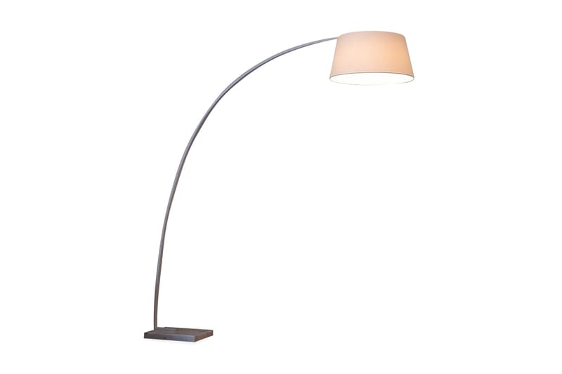 Benue Gulvlampe 188 cm - Hvit - Soveromslampe - Stuelampe - Gulvlampe - Buelampe