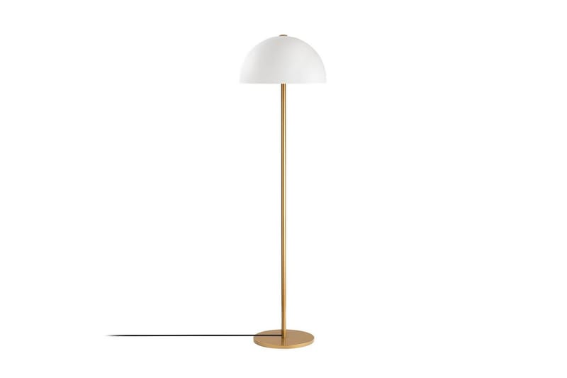 Gulvlampe Blandet Gull Hvit - Gull Hvit - Belysning - Innendørsbelysning & Lamper - Soveromslampe