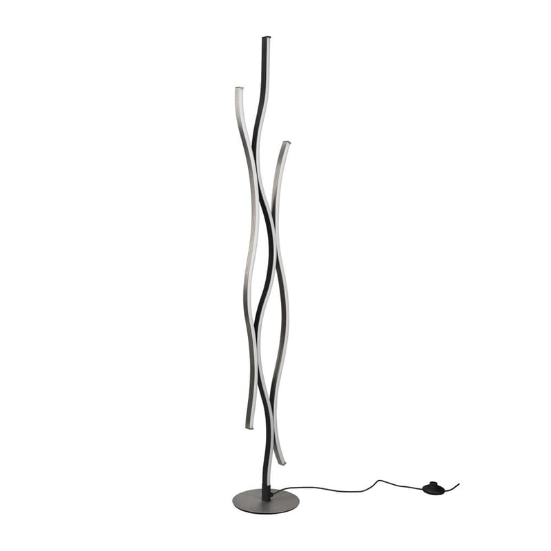 Gulvlampe Blaze - Børstet aluminium - Belysning - Innendørsbelysning & Lamper - Soveromslampe