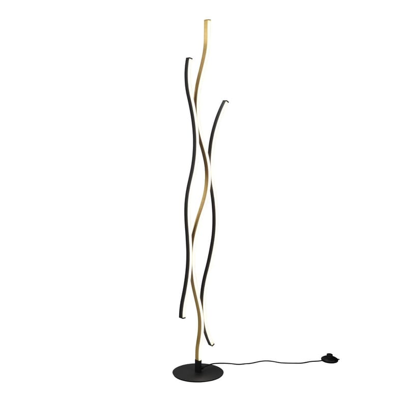 Gulvlampe Blaze - Matt messing - Belysning - Innendørsbelysning & Lamper - Soveromslampe