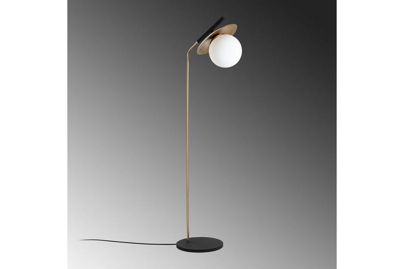 Gulvlampe Cartin Gull - Gull - Belysning - Innendørsbelysning & Lamper - Soveromslampe