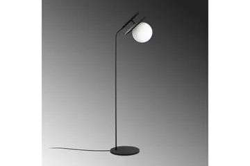 Gulvlampe Cartin Svart - Svart - Belysning - Innendørsbelysning & Lamper - Soveromslampe