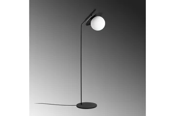 Gulvlampe Cartin Svart - Svart - Belysning - Innendørsbelysning & Lamper - Soveromslampe