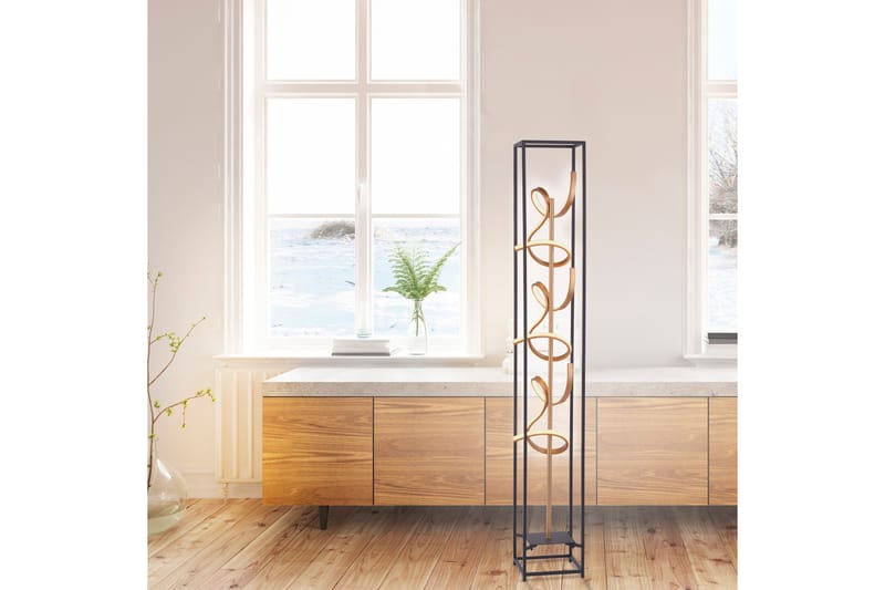 Ceibilla Gulvlampe - Svart - Belysning - Innendørsbelysning & Lamper - Gulvlampe
