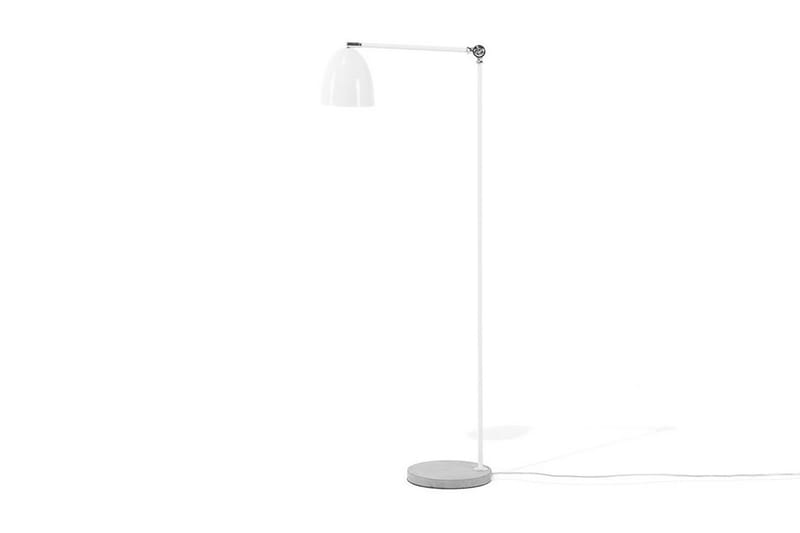 Chanza Gulvlampe 165 cm - Hvit - Soveromslampe - Stuelampe - Gulvlampe