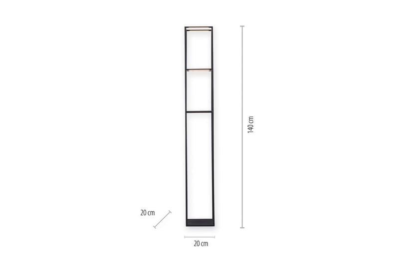 Gulvlampe Contura - 20x140x20 cm - Belysning - Innendørsbelysning & Lamper - Soveromslampe