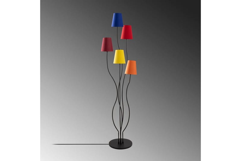 Gulvlampe Crestor Flerfarget / Livlige farger - Flerfarget / Livlige farger - Belysning - Innendørsbelysning & Lamper - Soveromslampe